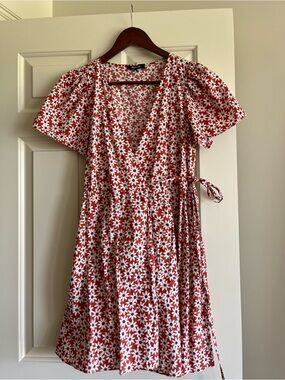 madewell wrap dress